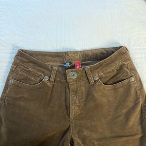 Jag brown flare corduroys